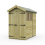 4 x 7 Apex Shed Tanalised (Double Door, With Windows) 2