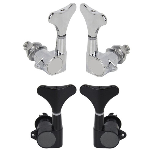2 Peças de Tarraxas 1L1R para Guitarra, Teclado Elétrico e Ajuste de Cordas. A 1