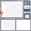 Mind Map Notebook Loose Leaf Detachable B5 Notebook College Graduate Exam Notebook Transparent 5
