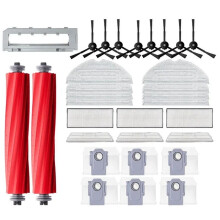 31 Stück für  S7 Maxv Ultra S7 Pro Ultra Staubsauger Bürste Staubbeutel Filter Rollenwischerset Ersatzteile