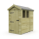 4 x 7 Apex Shed Tanalised (Single Door, With Windows) 2