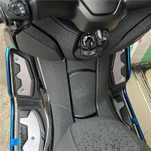 Novo Apoio para Os Pés Dianteiro e Traseiro, Placa de Apoio para Os Pés Antiderrapante para X-MAX125 XMAX250 X-MAX300 X-MAX400