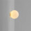 White Round Glass Wall Lamp: Modern Bubble Lights for Bedroom and Study 5