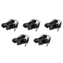 5X Clip- Pickup fuer Akustikgitarre Mandoline Banjo Ukulele Violine Bouzouki Laute
