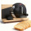 Manual Bread Slicer for Homemade Bread with Hand Crank, Scale , Metal Guide, Adjustable Thickness and Foldable Base 3