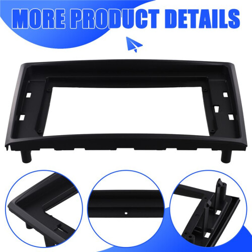 10INCH 2DIN Car Frame Fascia Adapter Canbus Box Decoder Android Radio Dash Fitting Panel DVD Fascia Plane for  XC90 2