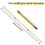 Alignment Sticks Training Aid 4 Pack,3-Section 48 Inch  Swing Trainers Foldable Practice Rods Aiming Sticks 7