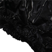 3X Heavy Duty Fitness Weight Loss Sweat Sauna Suit Exercise Gym Anti-Rip Black L