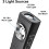 EDC Flashlight with Auto  Combo Work Light Rechargeable Stepless Dimming Flashlight with Magnet Aluminium Material 4