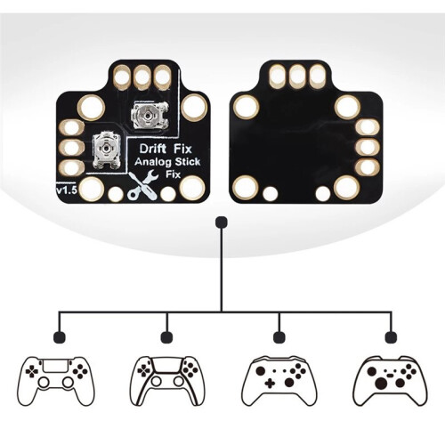 2PCS for PS4 PS5  One Universal Gamepad Joystick Drift Repair Board Controller Analog Thumb Stick Drift A 1