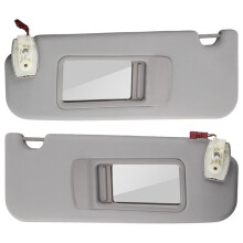 Left +Right Car Interior Sun Visors for 5 Series F10 F11 F18 2011-2015 Gray 51167248855 51167248856