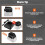 Adapter Akumulatorowy BD40BD20 do  40 V do  20 V do Elektronarzędzi do  20 V 9