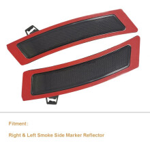 For E70 X5 2011-2013 Right & Left Front Smoke Bumper Reflector Side Reflector Light 63147274432, 63147274433