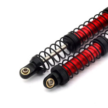 8x Ammortizzatori Olio Ammortizzatore nel Metallo da 80 mm per 1/10 RC Crawler Car Axial SCX10 90046 RBX10 TRX4 TRX6