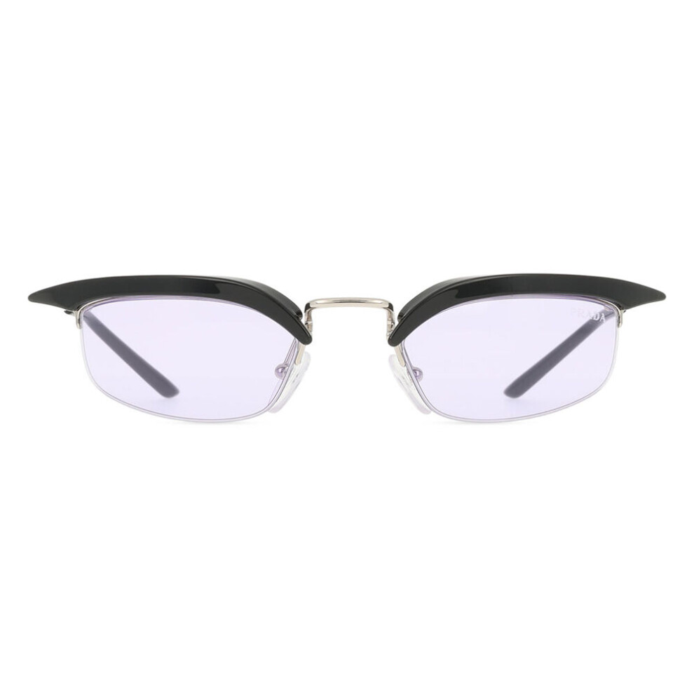 Prada , Sunglasses, Unisex, Gray, 52 Mm, Stylish Black Sunglasses - Image 2