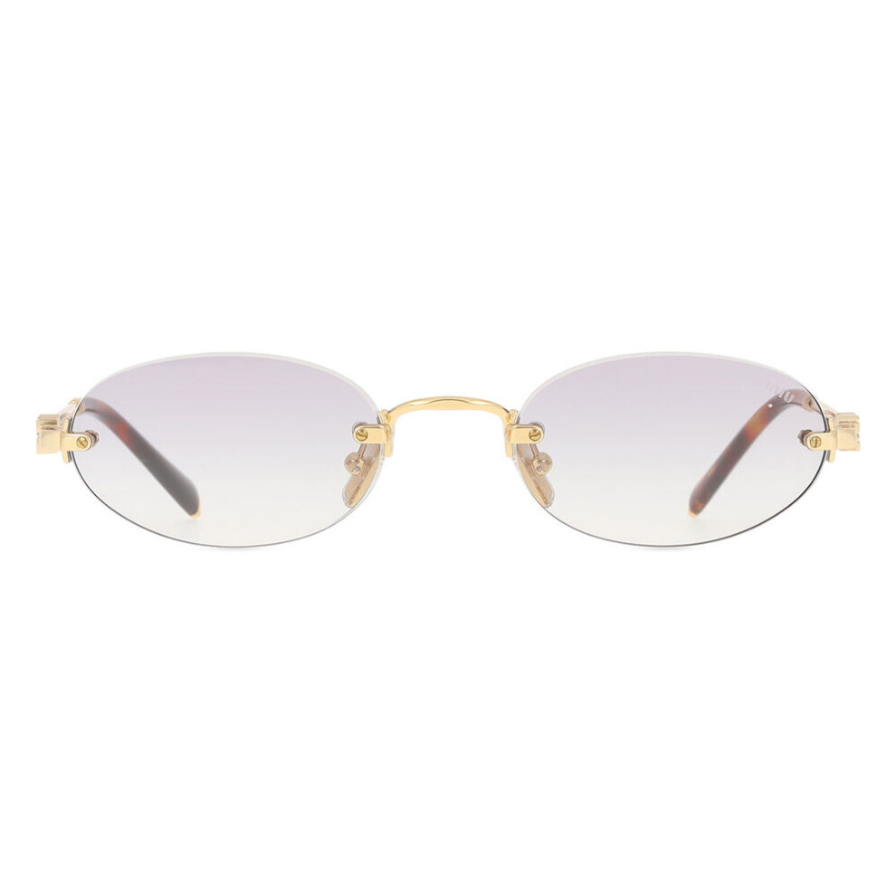 Miu Miu , Sunglasses, Unisex, Yellow, 51 Mm, Mu A54s Sunglasses - Image 5