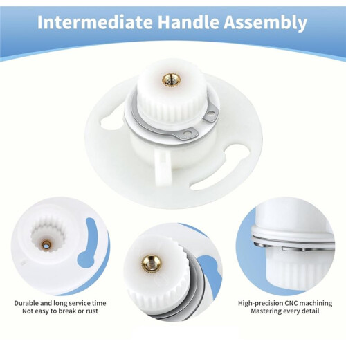 2303-0347 Intermediate Handle Assembly for Rohl with Additional Ring Rosettes Escutcheons Part 1