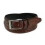 Toneka Men's Hornback Croc Print Belt 7