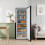 Living And Home 175L Black Upright Freezer 1