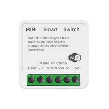 Interruttore Intelligente Tuya WiFi con Controllo Bidirezionale, 16 A, Interruttore, Life, Supporta La Funzione Timer con Controllo Vocale