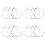 80Pcs Violin Strings E-A-D-G Core Steel+Nickel Wound Exquisite Stringed Musical Instrument Parts Accessories 1