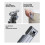 MA37 Quick Release  Tripod for  Osmo Action 6/Osmo  Overhead Tripod Handle with 1/4'' Thread 2