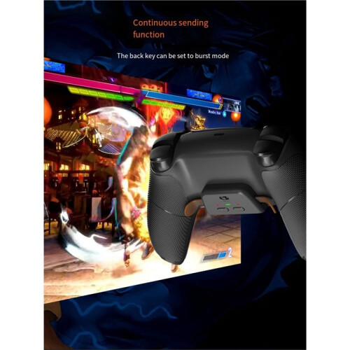 For PS5 Controller Rear Shell Module Remap with 2 Metal Rear Buttons for PS5 Controller BDM-030/040/050/060 1