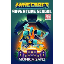 Minecraft Adventure School Novel by Monica Sanz Paperback Book