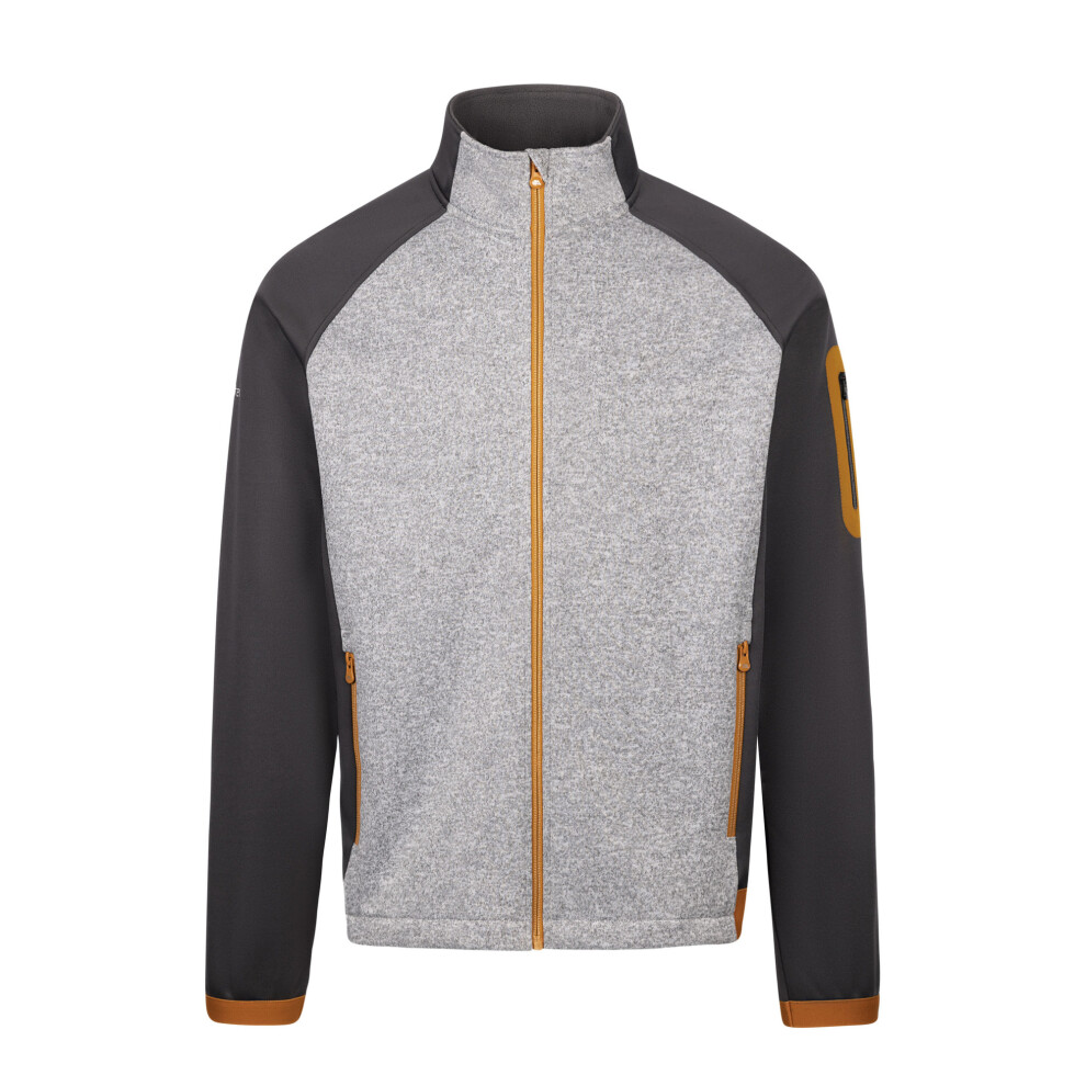 Trespass (M, Grey Marl) Mens At300 Foxearth Full Zip Fleece Jacket