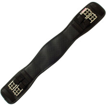 (34in, Black) HyCOMFORT Waffle Dressage Girth With Elasticated Ends