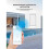1 Way Tuya WiFi  Light  EU UK Neutral Wire Required  Button Wall Switches with LED Indicator App Control 5