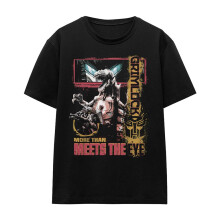 (S, Black) Transformers Womens/Ladies Generations Heroic Dinobot Grimlock T-Shirt