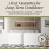 Balterley L Shape 1700x850 Shower Bath Set - Front Panel & Chrome 2 Panel Center Hinge Screen, Right Hand 11