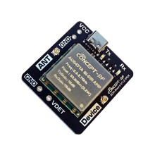 CONCEPT-RF Módulo Amplificador de Potencia Bidireccional AU6471A de 2,3-2,7 GHz y 3 W con Puerto IPEX para Transmisión de Imágenes de Drones y