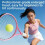 Multi-Function Self-Rebound Tennis Practice Solo Practice  with Base Portable Professional Training Aids 7