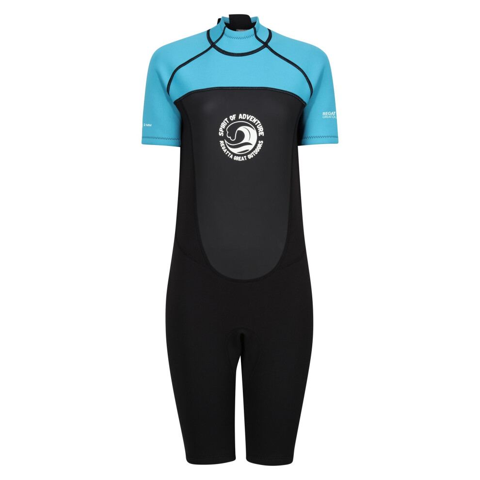 Regatta (18 Uk - 20 Uk, Tahoe Blue/Black) Womens/Ladies Shorty Wetsuit