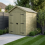 6 x 5 Apex Shed Tanalised (Double Door, No Windows) 1