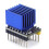 TMC2209 Module with Heat Sink Stepper Motor Driver 2A for 3D Printer Silent 256 Subdivision 2