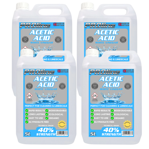 PROline 40% Technical Grade Acetic Acid White Vinegar Weed Killer 20L
