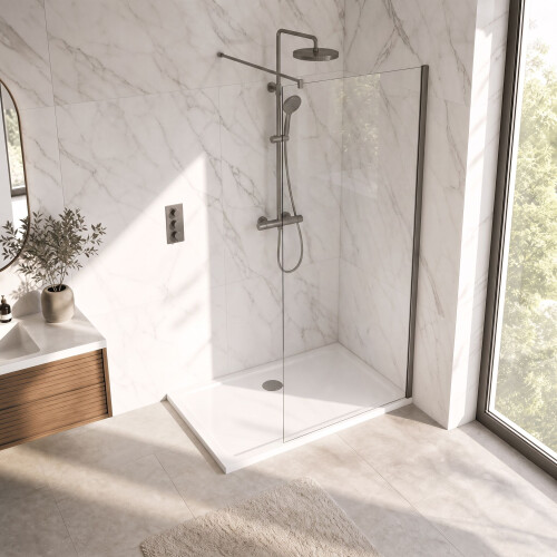 Balterley Wetroom Screen 1100x1850x8mm PW 1