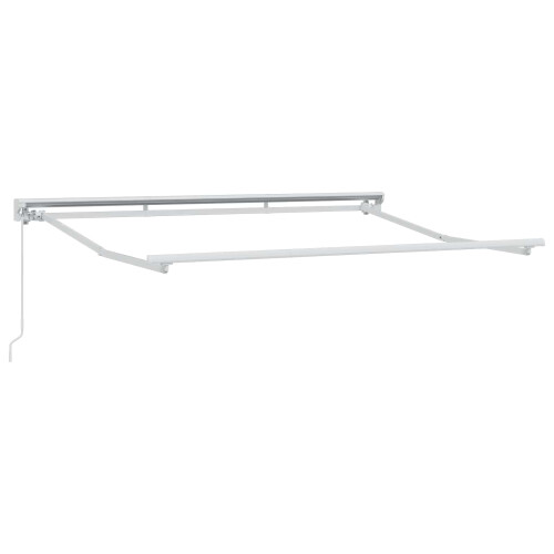 VidaXL vidaXL Manuell einziehbare Markise Weiß 3 x 2,5 m 1