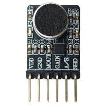 Módulo MAX9814 de 2,7 A 5,5 V para Amplificador de Microfone com Ganho Automático (AGC) e Baixo Ruído para /ESP32