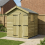 6 x 5 Apex Shed Tanalised (Double Door, With Windows) 1