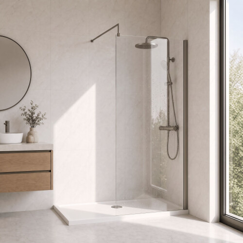Balterley Wetroom Screen 1000x1850x8mm PW 1