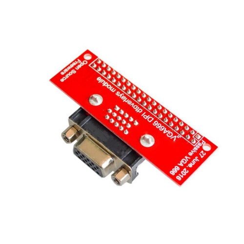 VGA 666 Adapter Board for Raspberry Pi 3B 2B B+ A+ Direct Plug-and-, No Extra Drivers Required, Easy to Install 2