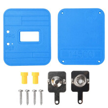 WiFi LoRa 32 V4 Development Board Shell with 14500 Battery Slot and GPS Module Space for Industrial Deployment Bluer