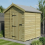 6 x 5 Apex Shed Tanalised (Single Door, No Windows) 1