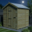 6 x 5 Apex Shed Tanalised (Single Door, No Windows) 3