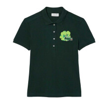 (10 UK, Green) Lacoste Womens/Ladies L.12.D Mini Pique Stretch Slim Polo Shirt