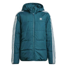 (7-8 Years, Teal) Adidas Childrens/Kids Originals 3 Stripes Padded Jacket